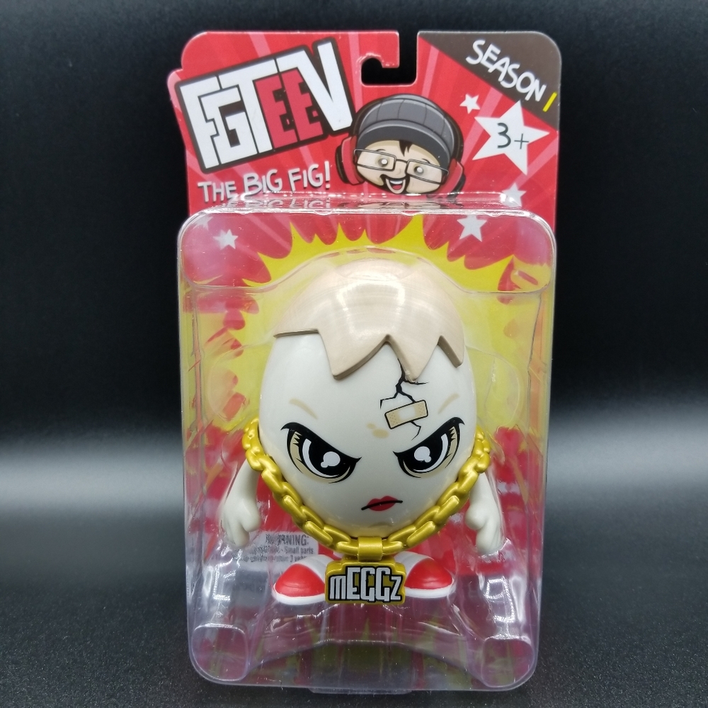 FGEEV The Big Fig Season 1 Meggz Action Figure The Egg Kids Toy YouTube New